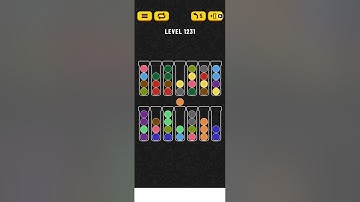 Ball sort level 1231