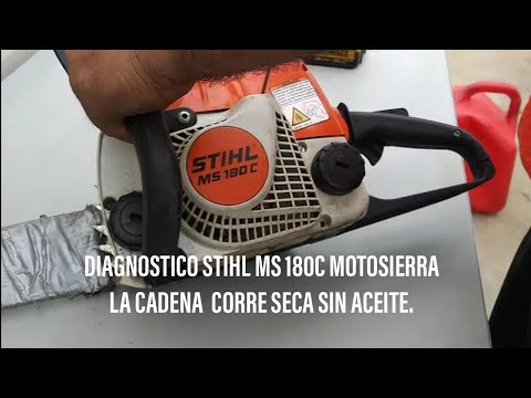 Video: ¿Cómo aumento el aceite en mi motosierra Stihl?