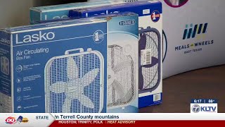 Meals on Wheels, PATH team up to distribute fans to Tyler seniors
