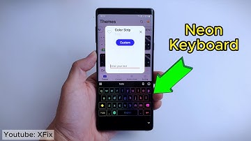 How to Install Neon Keyboard on Your Android Phone