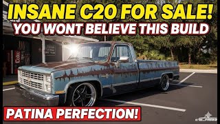 INSANE 1985 Chevy C20 Crew Cab for Sale! (Patina Squarebody on Welds)