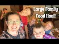 Groceries and free food haul for my large family