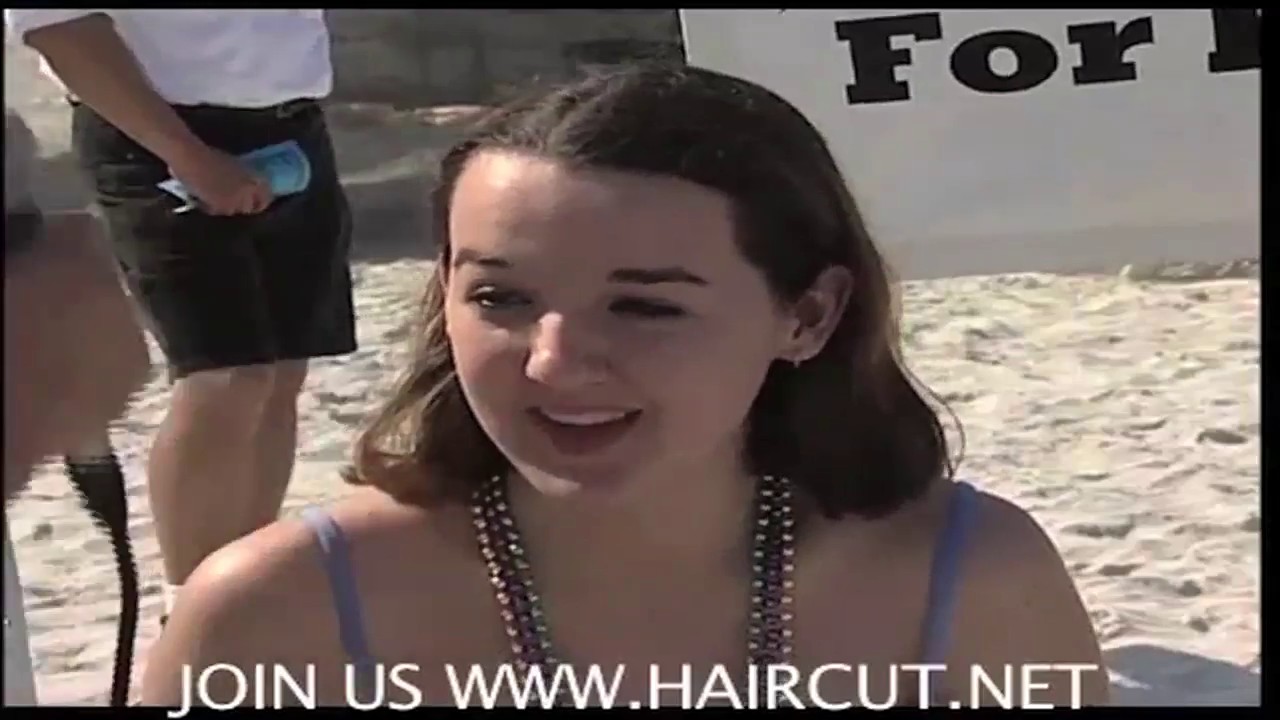 NEVER BEEN SHORN ANDREA'S FIRST SHORT HAIRCUT DAYTONA BEACH HAIRCUT.NET DVD 90 MEMBER SITE NOW OPEN