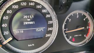 Motor OM646 Ruckelt beim Kaltstart | Mercedes S204 C200 CDI cold start stalling