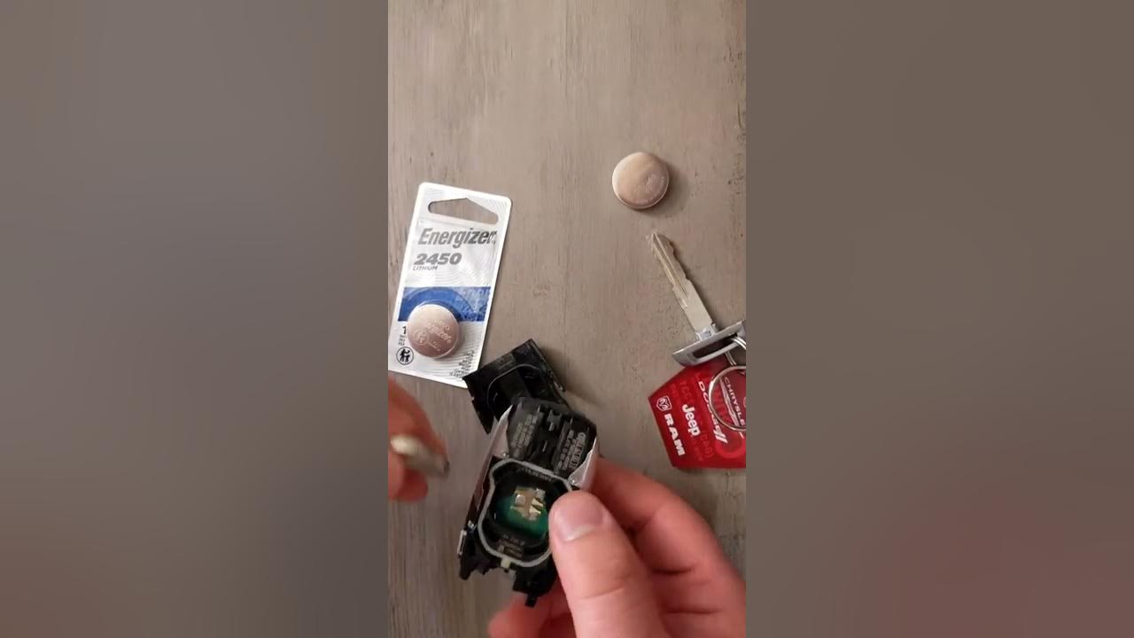 2019-2020 RAM KEY FOB BATTERY REPLACEMENT*HOW TO* - YouTube