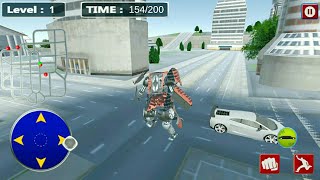 Limo Robot Transformation : Transform Robot Games , Gameplay screenshot 5