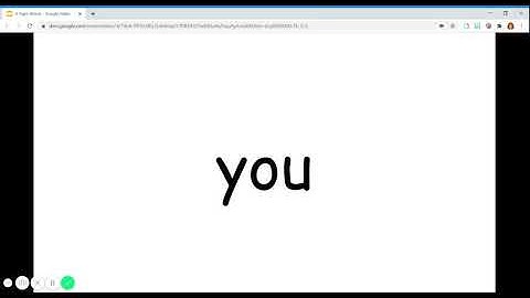 A Sight Words   Google Slides