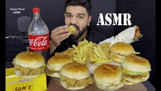 Asmr Eating Burgers Best Burger In Faisalabad Pak