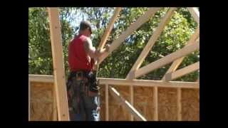 Setting trusses the proper way