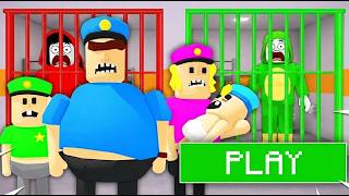 POLICE FAMILY LOCKED MIKEY AND JJ IN PRISON IN ROBLOX!
