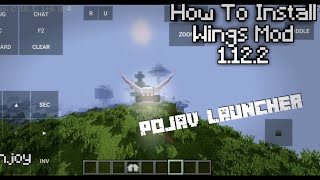 How To Download Wings Mod 1.12.2 PojavLauncher screenshot 5