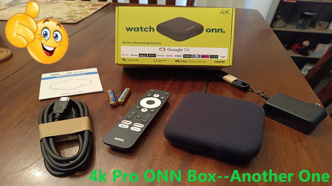 New ONN 4K Pro Streaming Device Unboxing - YouTube