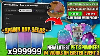 [🍬] NEW PET SPAWNER! 🤑 Grow a Garden 🌶️ Script! • No Key 🔥 *UNPATCHED* ✅ 100% Work🌈 - Anukul Hub V4 screenshot 2