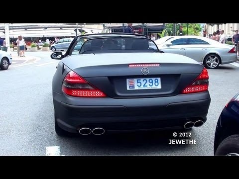 Supercars In Monaco - Part 1 (SLR McLaren, Carrera GT, R8 V10 And More!) (100th Video!) (1080p HD)