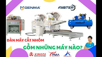 Máy Cắt Nhôm 2 Đầu 2023 | Dàn máy cắt nhôm 2 đầu gồm những máy nào?