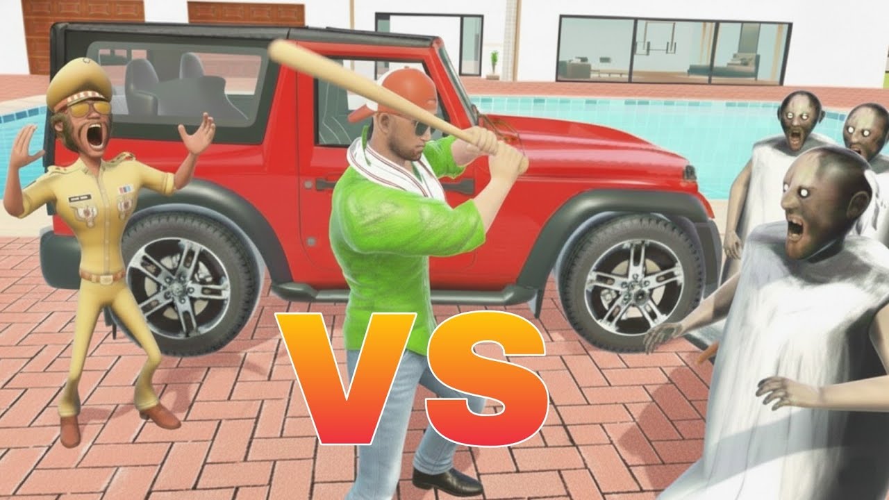 Franklin V/s Granny Game Play Indian Theft Aura Simulaor 