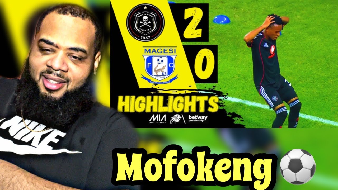 РЕАКЦИЯ АМЕРИКАНЦЕВ на матч «Орландо Пиратс» против «Магеси ФК» ‣ ВСЕ ГОЛЫ И ОСНОВНЫЕ МОМЕНТЫ ⚽️