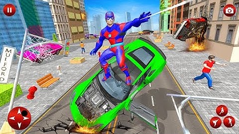 Flying Hero Rescue Robot Game - Android GamePlay | Walk through a Game