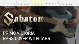 Sabaton - Primo Victoria (Bass Cover with Tabs) screenshot 4