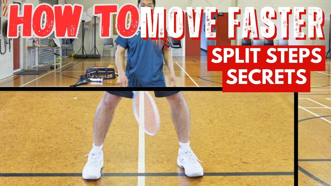 Секреты шага с разведением ног, которые знает каждый быстрый бадминтонист, но о которых вы НЕ зна...