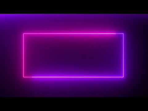 4K VJ Loops #33 Animated Video Background - Saber Lighting Frame for Edits - Background video