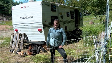 BOTL Farm Fencing Series Part 3 of 9 - Use Retrofitted RVs for Rotating Your Pasture-Raised Chickens