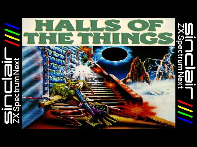 HALLS OF THE THINGS - ZX Spectrum Next - YouTube