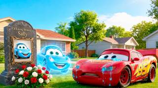 SALLY CARRERA BROKE, LIGHTNING MCQUEEN CRIES WITHOUT HER! (Garry's Mod)