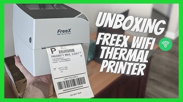 Best Value Wireless Thermal Label Printer in 2021? FreeX Wifi Thermal Printer Unboxing and Review