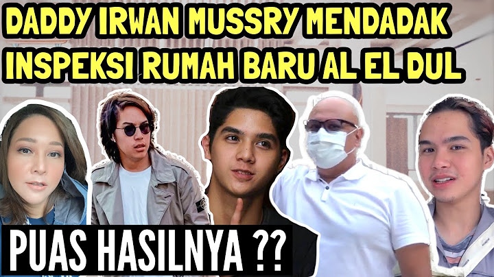 DADDY IRWAN MUSSRY SUDDENLY INSPECTED ALELDUL'S NEW HOUSE IN PEJATEN. SATISFIED WITH THE RESULT??