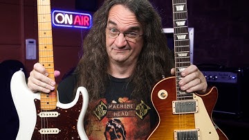 A LES PAUL sounds different from a STRAT, Right?