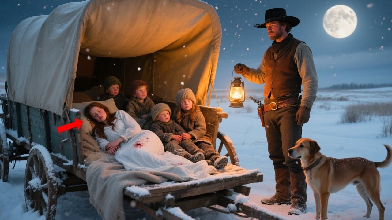 Encontró a 4 niños y a su madre durmiendo en su carreta… hasta que uno susurró: «Ayúdanos».