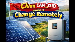 China Made Unauthorized Changes to my Solar Inverter Settings