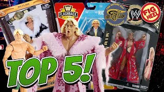 TOP 5 Ric Flair Action Figures! WWF, WCW, WWE, AWA! - YouTube