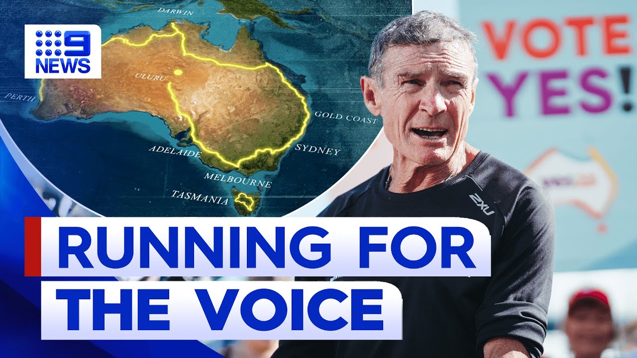 Pat Farmer lays body on line for the Voice support | 9 News Australia