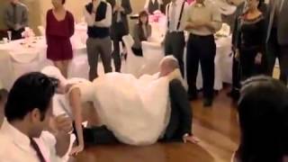 Brazilian Booty shaking wedding dance
