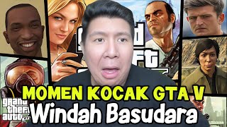 CJ ucok ada di GTA 5 ??? 😲😱 -  Momen kocak Windah Basudara GTA V Bahasa Indonesia #9