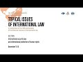 Секция 1 конференции «Актуальные проблемы международного права»