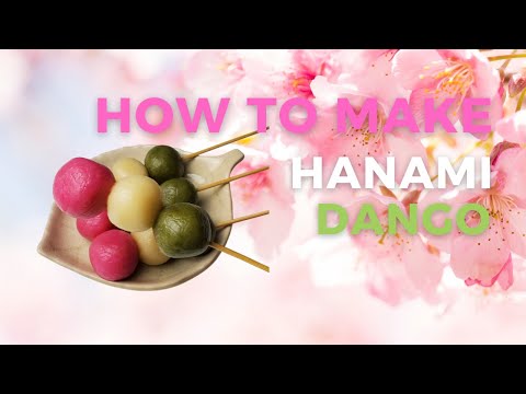 How to make Hanami Dango (花見団子)
