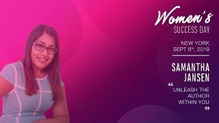 The Womens Success Day With Biba Pedron Samantha Jansen