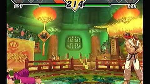 Capcom vs SNK 2 (CvS2) TheTakeshii (Ryu, Iori, Evil Iori) vs Aprin7 (Dan, Hibiki, Nakoruru)