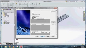 Parametric Study of a Flow Simulation