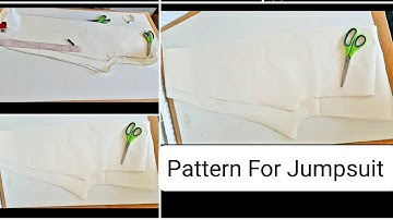 Jumpsuit Pattern |How To Draft| Step By Step Beginners