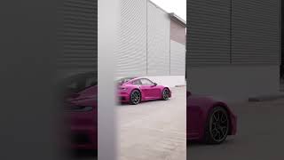 Celebrity Paint to Sample Ruby Stone Red Porsche 911 Turbo S #shorts #porsche #porsche911 #porsche911turbos Wealth