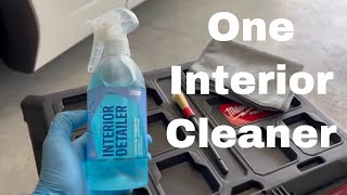 Quick and easy - Gyeon Interior Detailer, the all in one interior detailer!