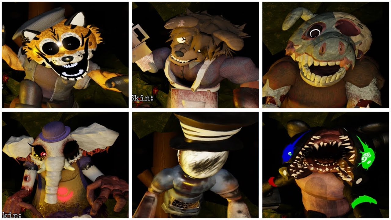 ROBLOX PIGGY RUSH ALL JUMPSCARES + ANIMATION