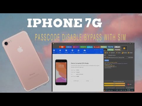 IPhone 7G passcode bypass with single - YouTube