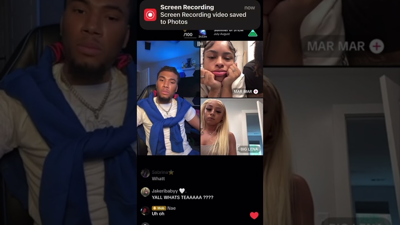 Is lena and nadia gonna fight? nadia’s brother is bringing a 🔫 to him and maj’s fight? | Tiktok Live