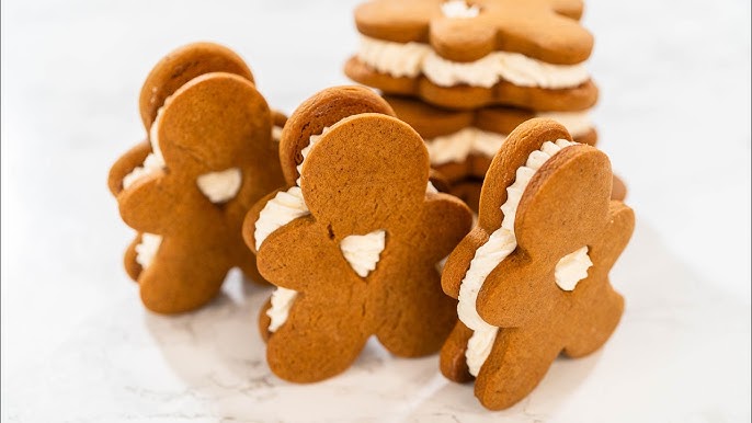 Transform Gingerbread Cookies into To-Die-For Gingerbread Cookie  Sandwiches! - YouTube