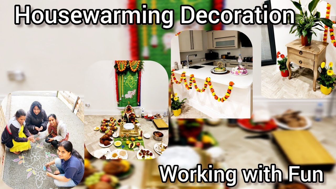 [UK]🇬🇧 Housewarming Decorations & Arrangements || Friend's Housewarming|| London|| Telugu Tradition